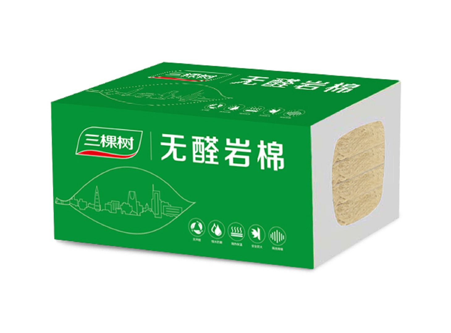无醛岩棉